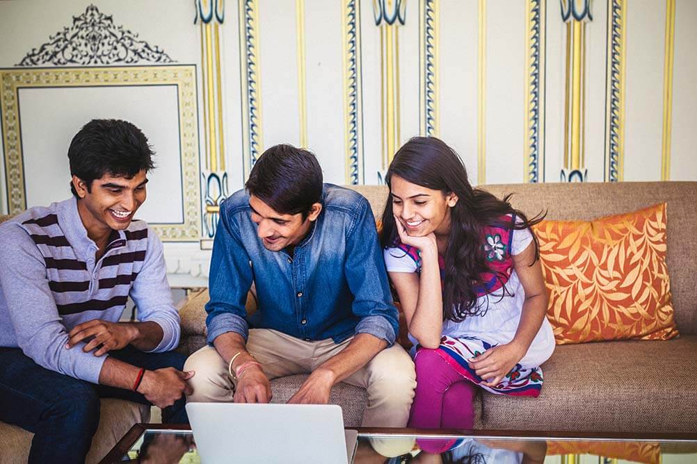 How to Pick Lottery Numbers Group of Indian lottery players picking lottery numbers
